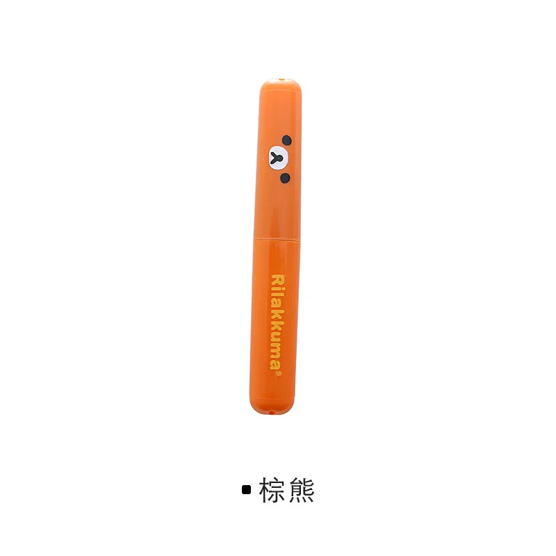 2 Portable toothbrush case travel Tooth Toothbrush Cover Hiking Camping Protect Storage Box Wash Cup Cosmetic Capsule Case - Цвет: 2