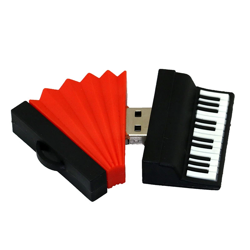 Usb флеш накопитель музыкальный инструмент гармошка флешка 2 0 4 8 16 32 64 128 256 ГБ ГБ|USB