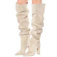 cheap slouch boots
