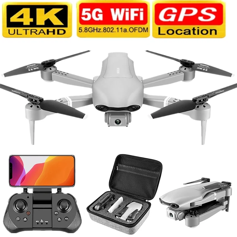 

GPS 4K 5G Drone WiFi Live Video Folding FPV Quadcopter RC Distance 500m Flight 25 Mins Intelligent Positioning Return Home Drone