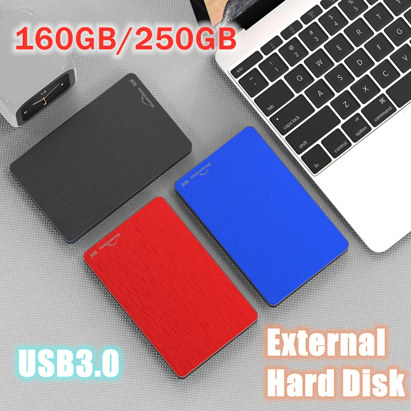 160 Гб USB 3,0 портативный внешний жесткий диск HDD 2," Externo диско жесткий диск для настольного ноутбука
