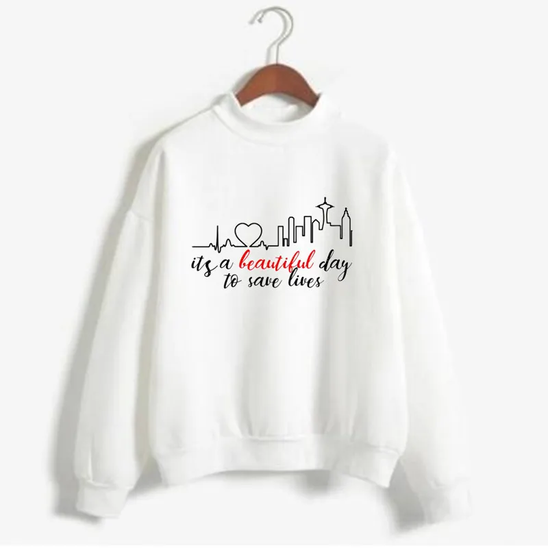 Женские толстовки, толстовка greys anatomy, белая Толстовка harajuku, худи с круглым вырезом, женская одежда, хлопок, повседневная, негабаритная, худи