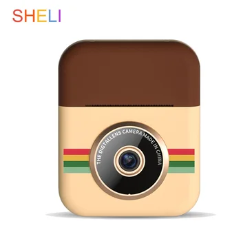 

Children Camera 1080P HD Camera With Thermal Photo Paper Toys For Kids Instant Print Camera For Birthday Gifts 2020 New