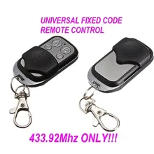Universal remote control  Clone Multi Brand Garage Door Remote Control Door Control  top432ee top432na 433.92mhz fixed code
