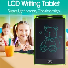 8,5 дюйма ультра-тонкий ЖК-планшет цифровой планшет для рисования электронный блокнот для рукописного ввода игрушки Графический блокнот для рисования детский блокнот