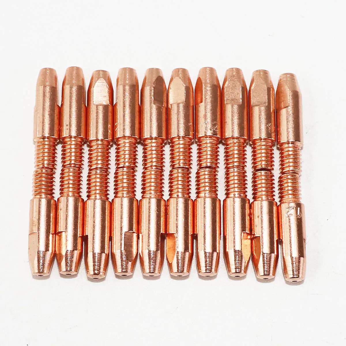 Punte di contatto Binzel 24KD/25AK su misura MIG pezzi di ricambio per saldatura