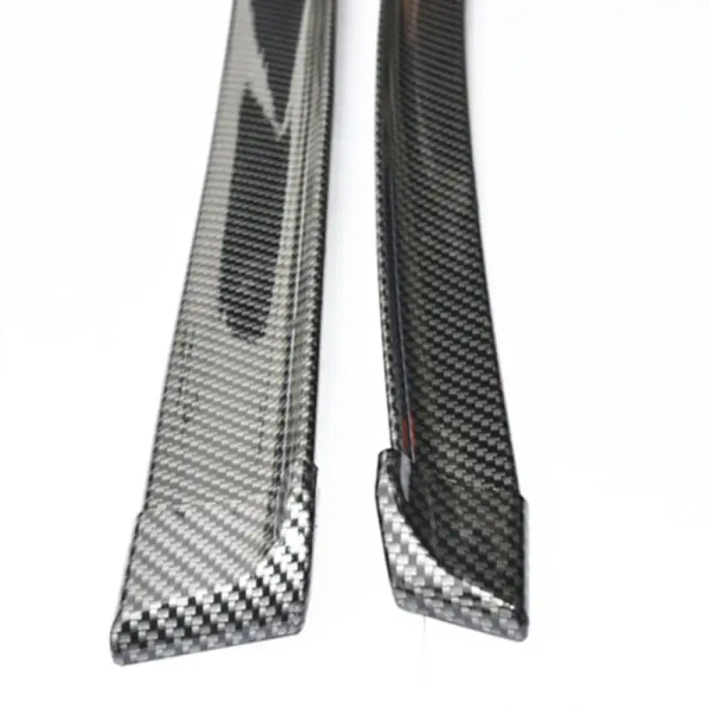 Carbon Fiber Tail Wing And Stator Wing 3D Carbon Fiber Large Tail Wing And Small Tail Wing Anti-Scratch Guard Chrome Sticker