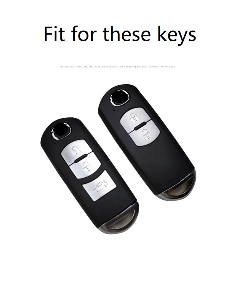 Пластиковый+ кожаный чехол для ключей для Mazda 2 3 6 Atenza Axela CX-5 CX5 CX 5 CX-7 CX-9 Smart Key