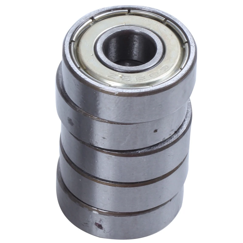 

15pcs 608ZZ Double Shielded bearings Skateboard Bearings Scooter Bearings, Double Shielded, Silver