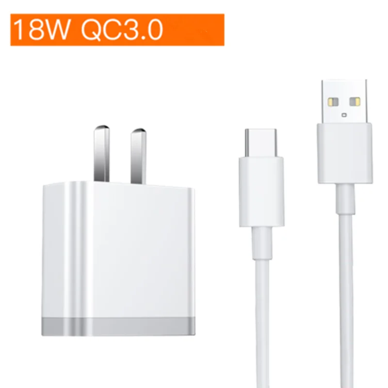 QC3.0 зарядное устройство 3A Micro USB адаптер tipe/type C кабель для xiaomi Оригинал Mi MI8 Mi5A A1 max2