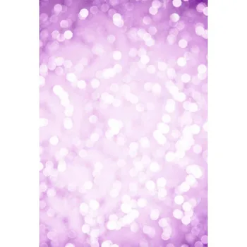 

Customized digital printing purple bokeh photo backgrounds for party portrait photography studio backdrops
