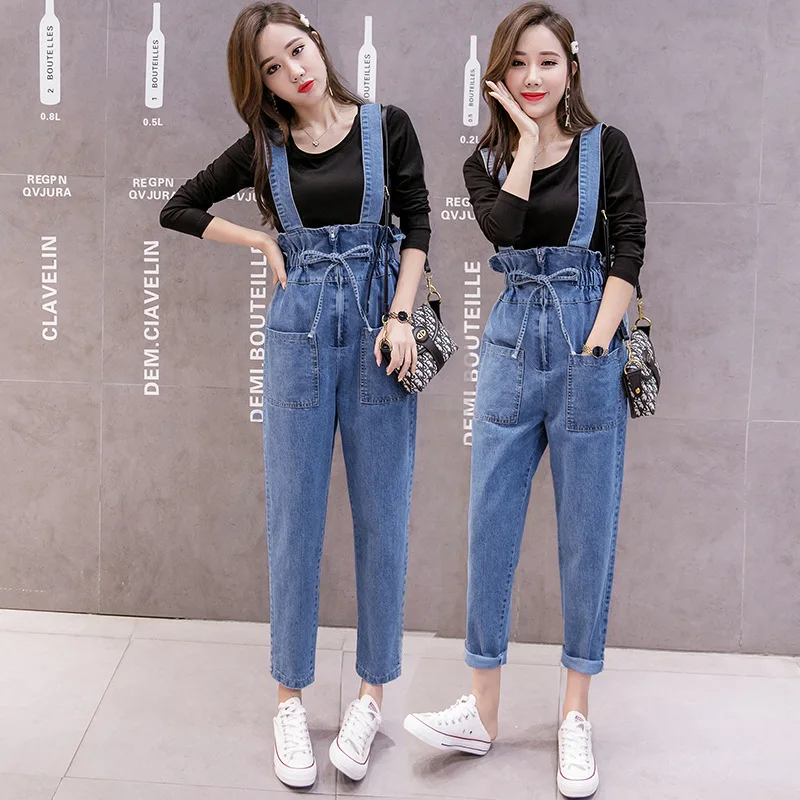 jumper pants denim outfit