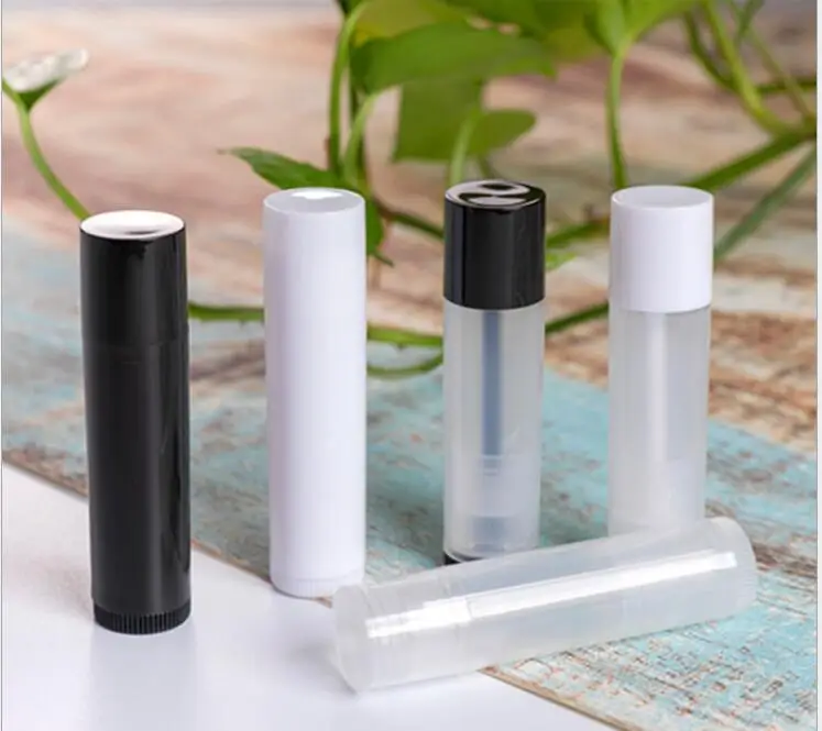 

2000Pcs Cosmetic Empty Chapstick Lip Gloss Lipstick Balm Tube With Caps Container Bottle For Lady Women Makeup Tool