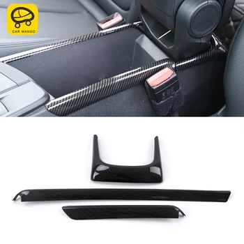 

CarManGo Car Accessories Central Armrest Storage Box Trim Cover Sticker Interior Decoration Molding for BMW X1 F48 2016-2020