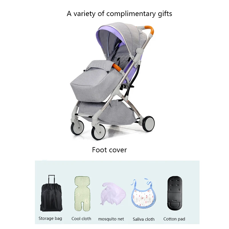  TIANRUIStroller for twins baby stroller ombrelle poussette folding portable trolley baby stroller u