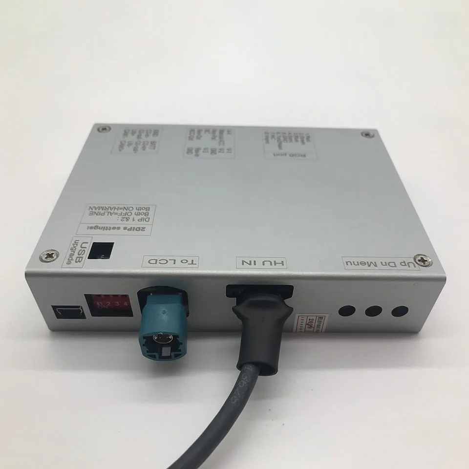 

Rearview Camera Car Video Interface for Porsche Panamera PCM4.1 / PCM5.0 / PCM5.1 with Harmn / Alpine Head Unit Screen 12.3
