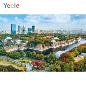 

Yeele Landscape Portrait Ancient Palace River City Photography Backdrops Personalized Photographic Backgrounds For Photo Studio
