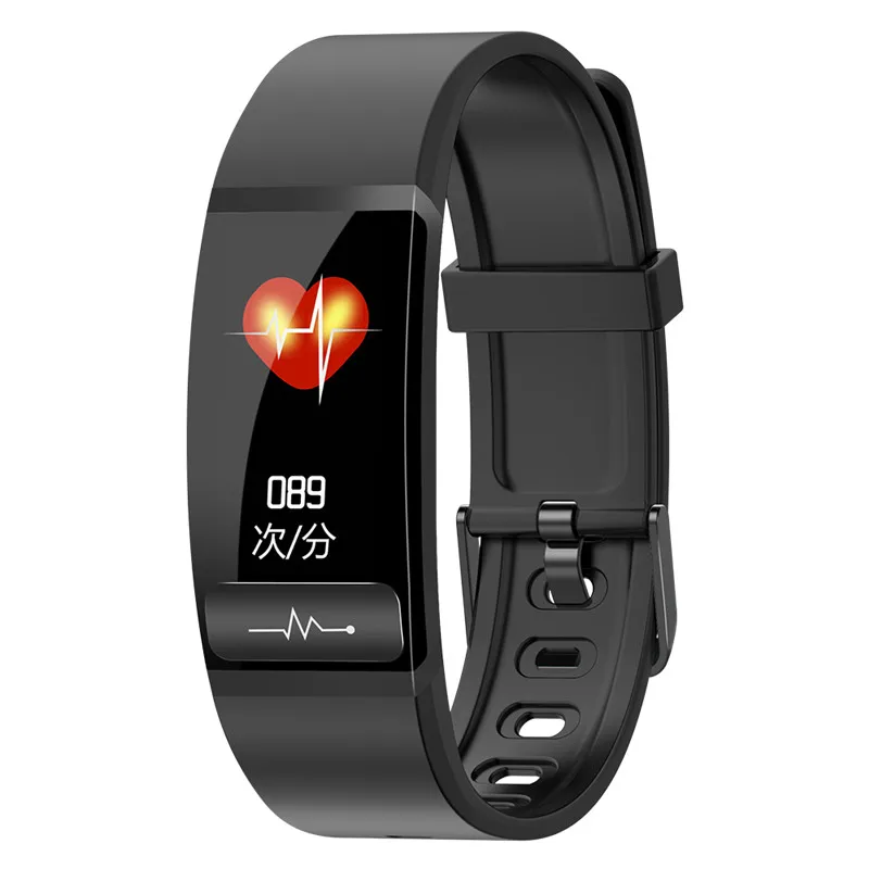 M8 Body Temperature ECG PPG Smart Bracelet Heart Rate Blood Pressure Oxygen Monitoring Waterproof Sport Fitness Band Men | Электроника