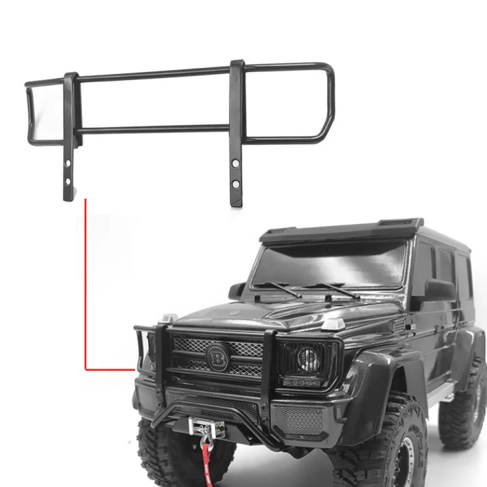 1/10 RC Гусеничный алюминиевый TRX-4 передний бампер для Traxxas TRX6 G63 TRX4 G500 Mercedes-Benz 6x6 |