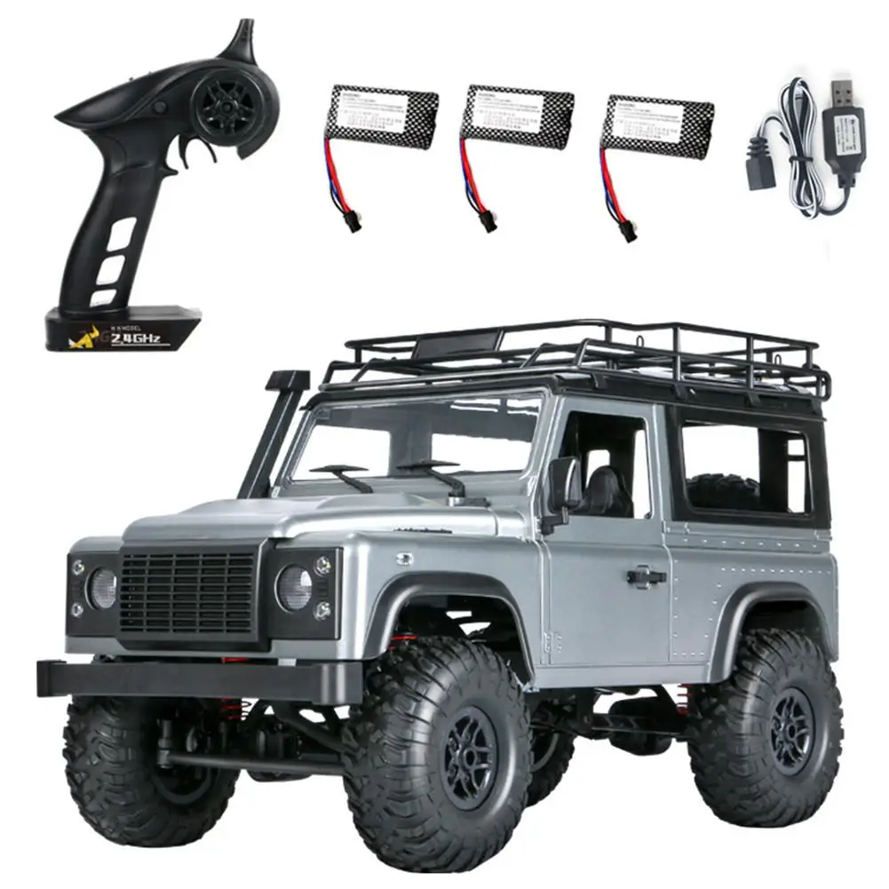1/12 4WD 2,4G радиоуправляемые игрушечные машинки RC RTR гусеничный Радиоуправляемый автомобиль внедорожный багги для Land Rover игрушечные модели автомобилей для детей - Цвет: 3 battery
