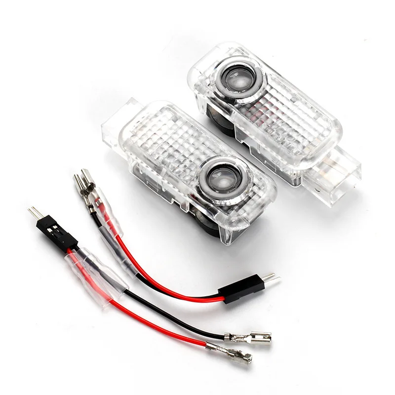 

2pcs LED Car Door Courtesy Light Projector For Audi A1 8X A3 8P 8V A4 B5 B6 B7 A5 8T A6 A7 A8 Q3 8U Q5 SQ5 Q7 4L TT 8J 100 8V V8