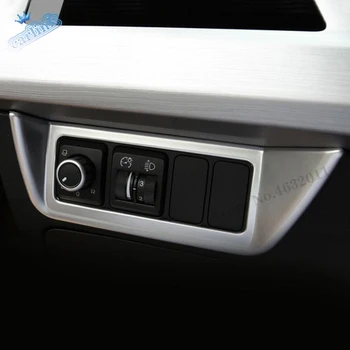 

For Proton X70 2018 2019 ABS Matte Headlamps Adjustment Switch Panel decoration sticker Cover Trim car styling Accessories 1pcs