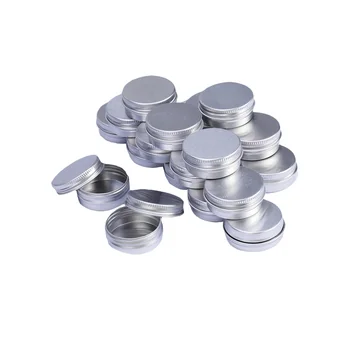 

56 Pcs Cream Jars Mini Round Container Empty Jar for Cream Lotions Eye Shadows Cosmetic Ointments