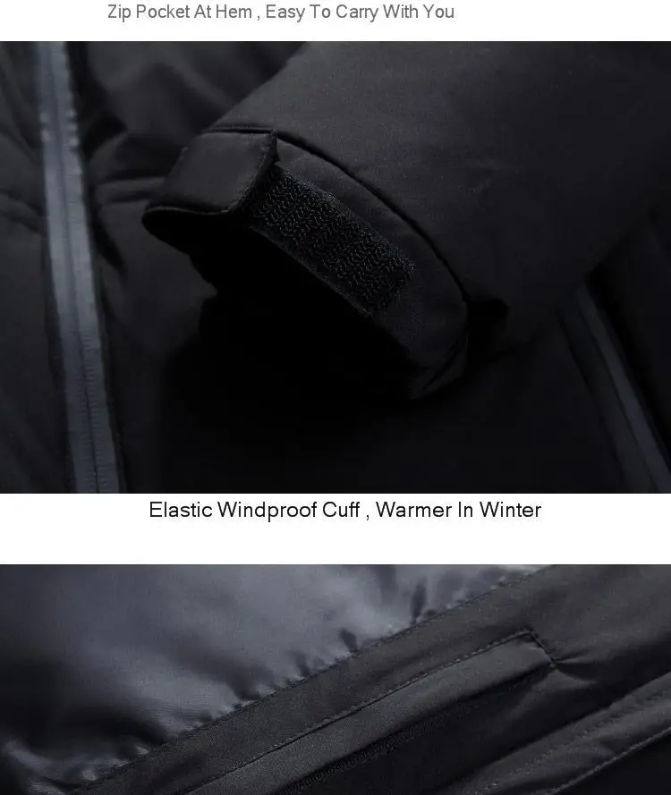 Зимняя мужская куртка на утином пуху, зимняя мужская одежда, короткая утепленная пуховая куртка, молодежное теплое Свободное пальто, верхняя одежда