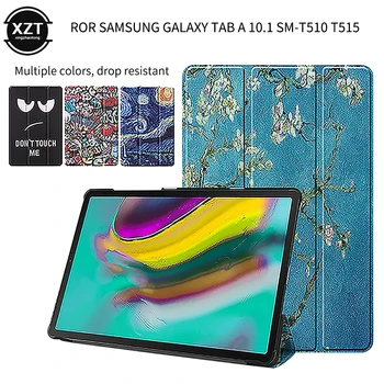 

Protective Case for Samsung Galaxy Tab A 10.1 2019 SM-T510 T515 Tablet Cover Stand Case for Tab A 10.1'' Tablet Anti-fall Smart