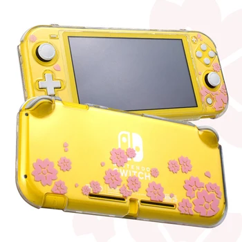 

Sakura Crystal Shell For Nintendo Switch Lite PC Hard Cover Shell Shockproof Housing Frame Protective Case Box Game Accessories