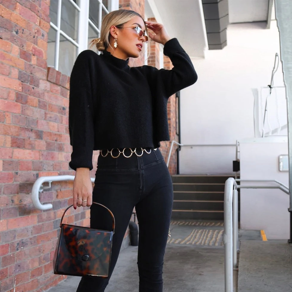 

Melody fashion jeans relaxed fit jeans for curvy women casual super stretch denim skinny jeggings slimming butt lift