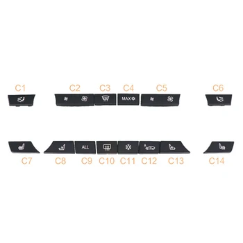 

Switch Button For BMW 5 6 Series Key Plastic Replacement Parts Interior