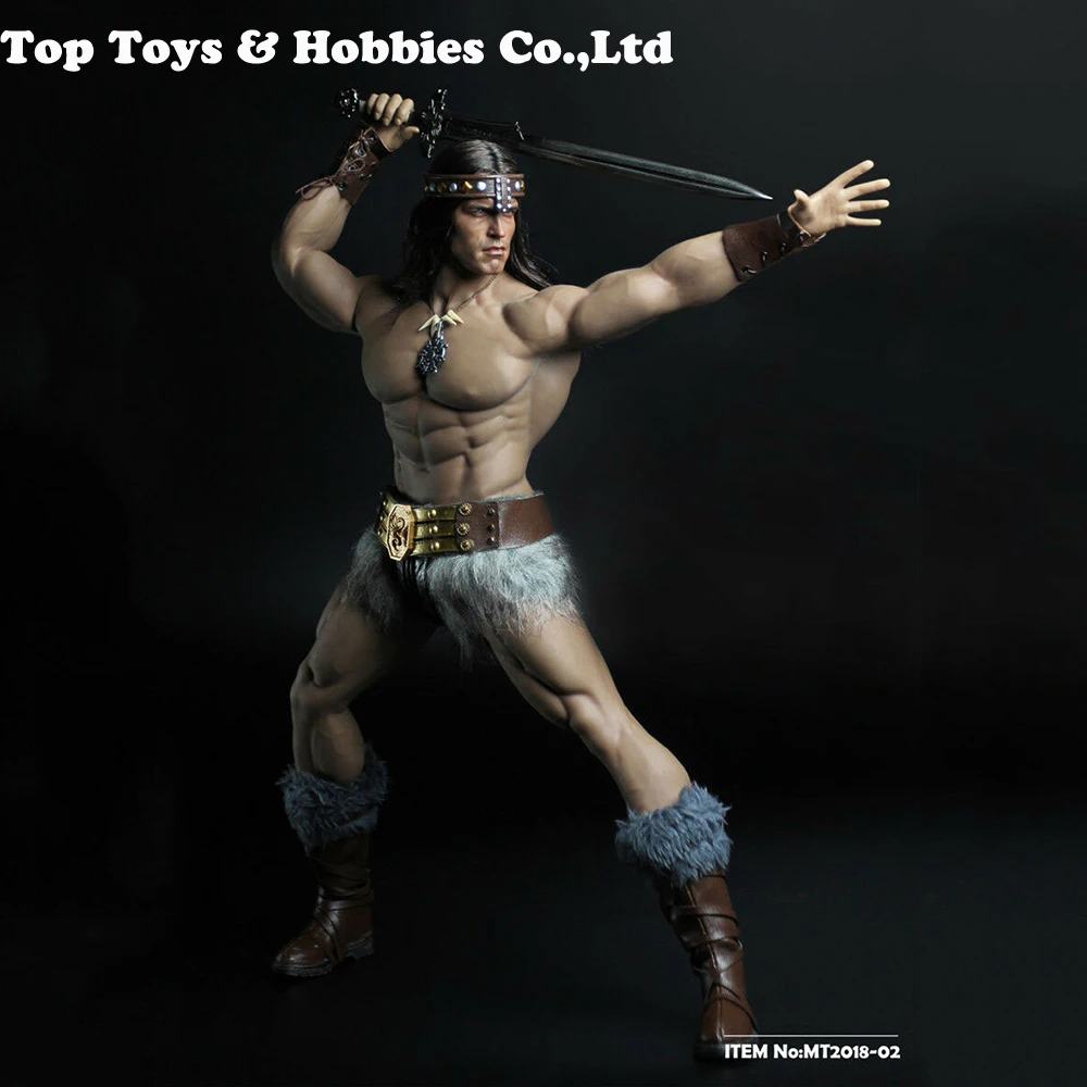 MR. TOYS MT2018-02 1/6 голова Конана лепим Arnold vision с бельевой моделью для 1" TBLEAGUE Muscle Body M35 Мужской Корпус