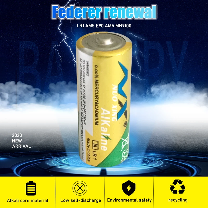 4pcs Alkaline battery 1.5v dry battery model LR1 N AM5 E90 sperker/bluetooth/players