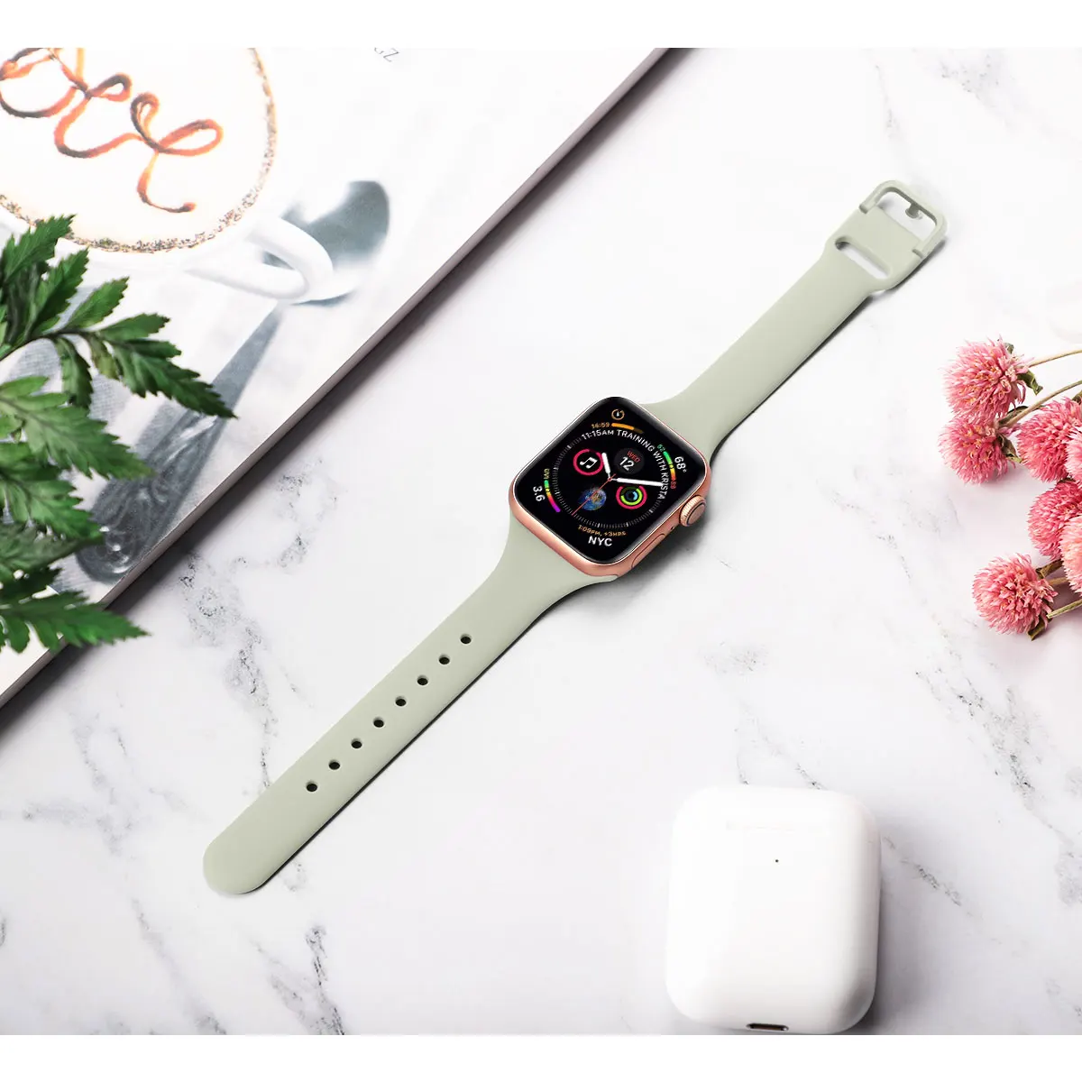 Ремешок для наручных часов Apple Watch, ремешок 38 мм Спорт на открытом воздухе силиконовый наручных часов iWatch, ремешок 40 мм ремешок браслет correa Apple Watch 5/4/3/2/1