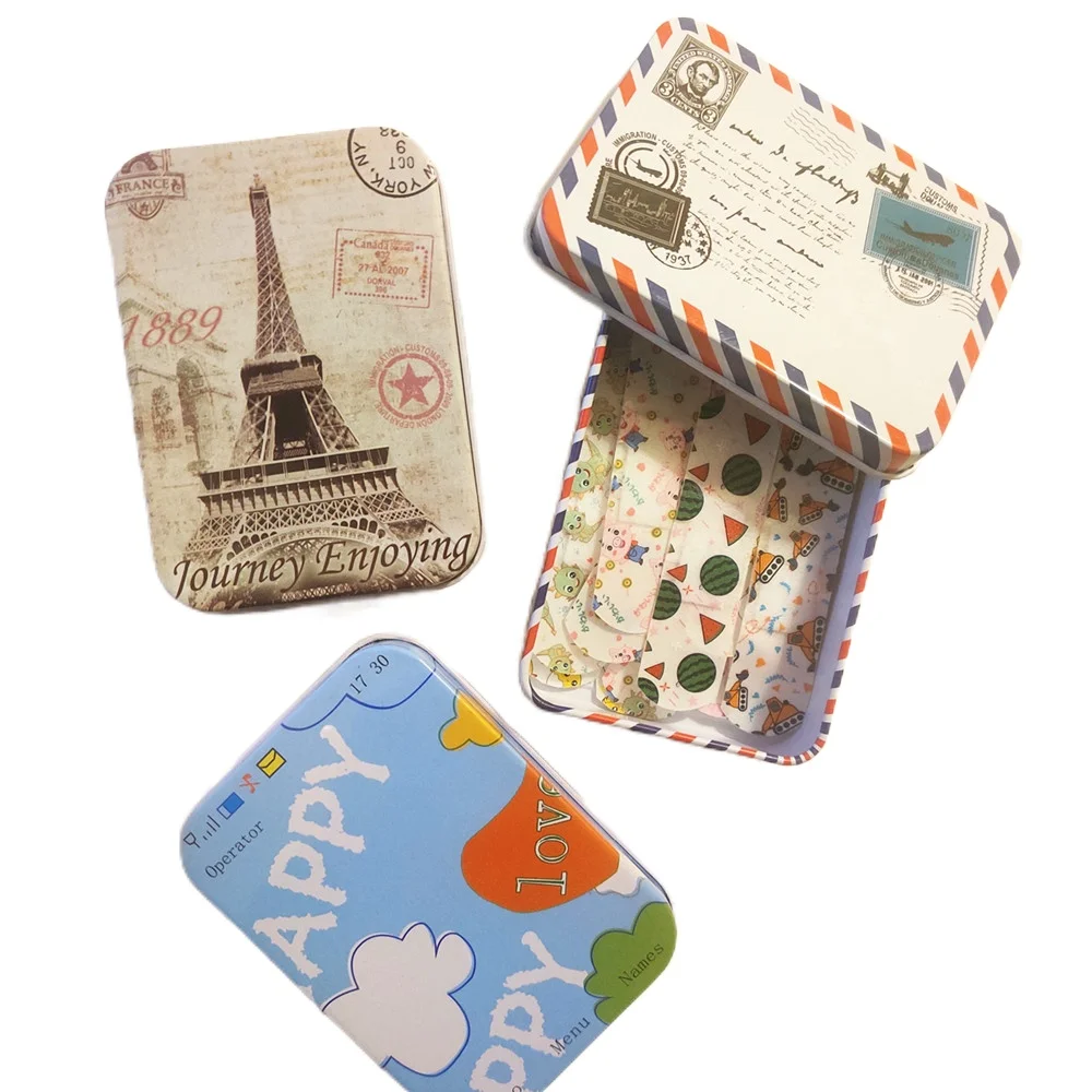 30 Uds surtidos impermeable y transpirable dibujos animados de búho adhesivo venda para heridas hemostasia correa de primeros auxilios de tipo mixto para niños