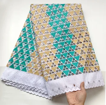 

Swiss Voile Lace In Switzerland African Lace Fabric 2020 High Quality Embroiderey Nigerian Lace Fabric For Party Garment