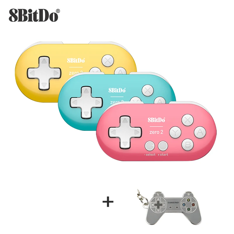 8bitdo mando Zero 2 con Bluetooth, minicontrolador Compatible con ...