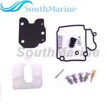 Лодочный мотор Ремкомплект карбюратора комплект 65W-W0093-01 02 67C-W0093-00 01 для Yamaha F25 F30 F40 лодочный мотор