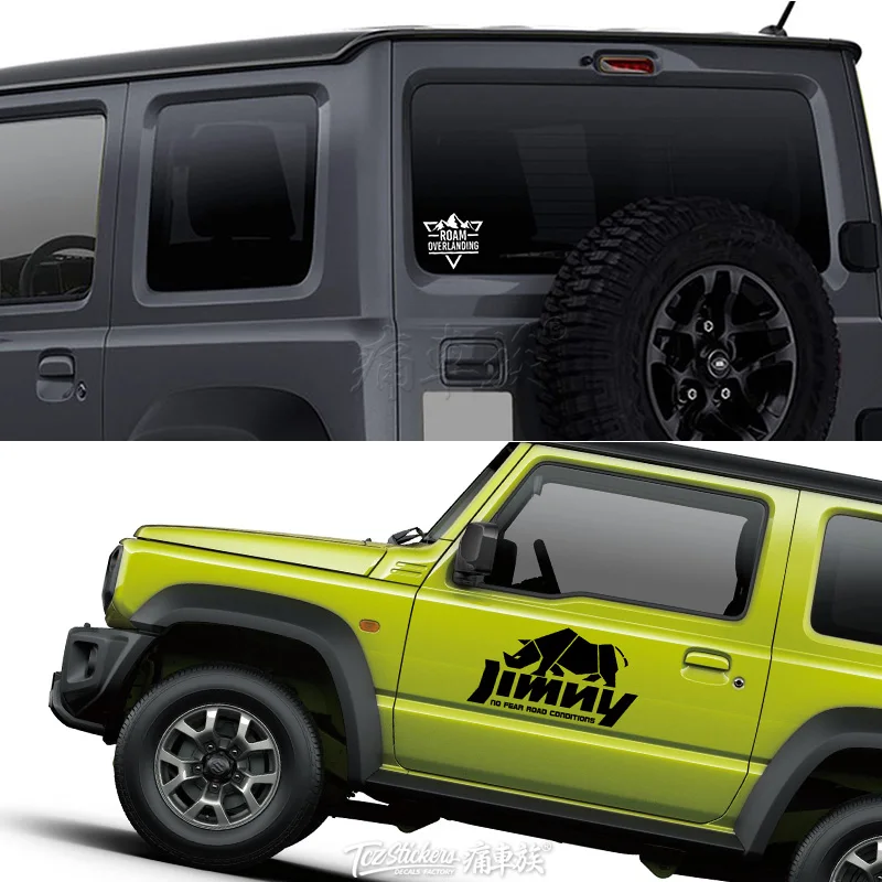 

Car Sticker For Suzuki Jimny Body Exterior Decoration Modified Car Sticker Rhino Pattern