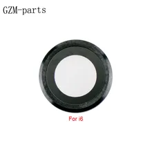 Gzm-части(20 шт./лот) серый/Золотой/Серебряный цвет мобильный телефон задняя камера объектив задняя камера стекло объектив для iPhone 6
