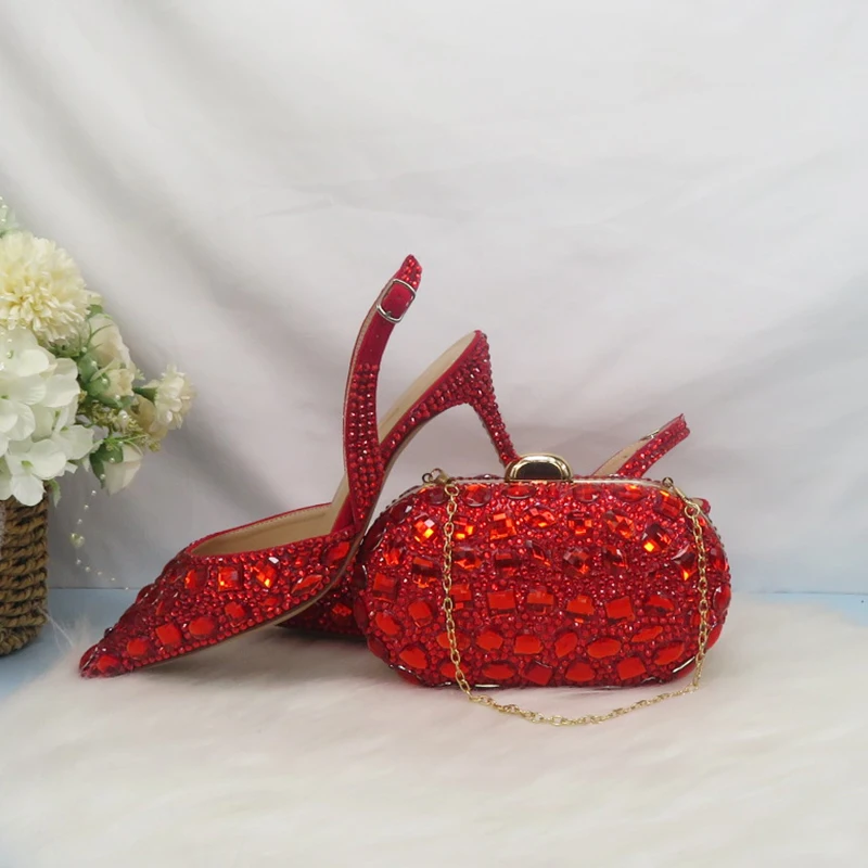 

Сандалии женские с кристаллами, босоножки для вечеринок, свадебная обувь с кошельком, модные босоножки с острым носком на тонком каблуке, лето 2021