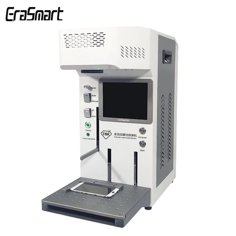 New Style TBK auto Laser Engraving Machine Built-in Computer LCD Laser Repair Machine For IPhoneX XS Max 8 8+ Back Cover Marking
