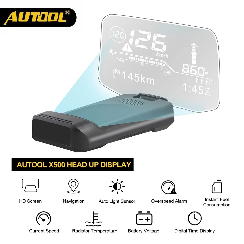 AUTOOL X90 gps/OBD2 скорость PMH KMH уклон метр Инклинометр автомобильный компас HUD шаг угол