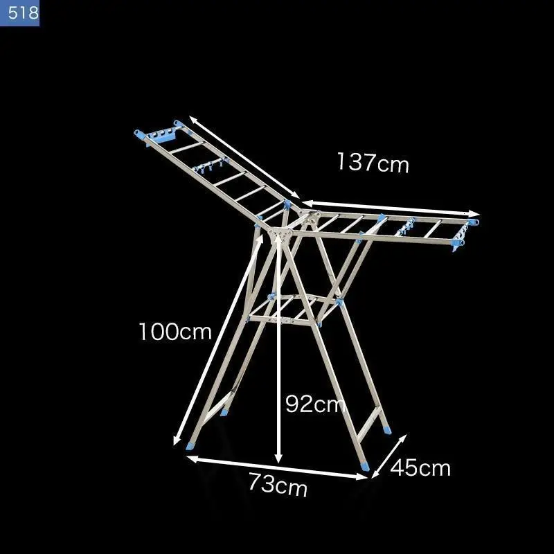 Ropa Vintage Aski Wall Decorativos Pared Wieszaki Na Ubrania Cabide Wieszak Perchero De Pie Cintre Coat Rack Clothes Stand