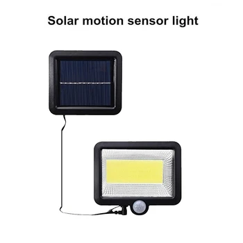 

LED Solar lamp Street light PIR Motion Sensor Outdoor Waterproof For Garden Path Driveway Emergency Security night light split m