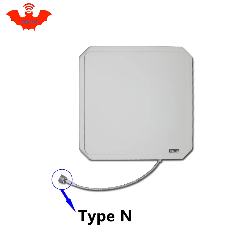 Vikitek high performance UHF RFID antenna 915MHZ Long range RFID Panel antenna 9dBic 902-928MHZ