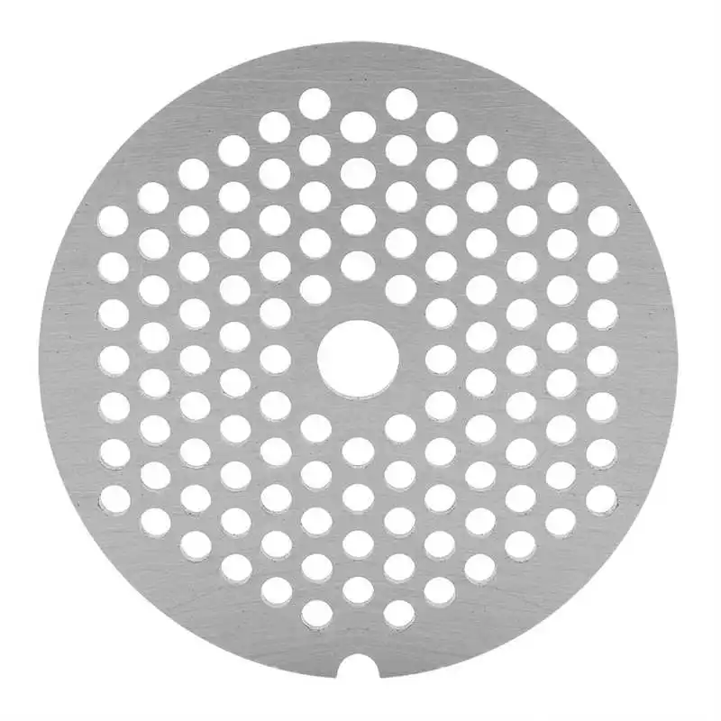 Piastra Taglio Per Tritacarne In Lega - Fori 5mm O 7mm - Lama Di Ricambio Resistente