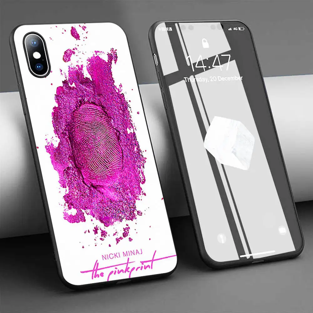 Чехол pinkprint deluxe version Мягкий силиконовый чехол для телефона iPhone 11 Pro Max X 5S 6 6S XR XS 7 8 Plus