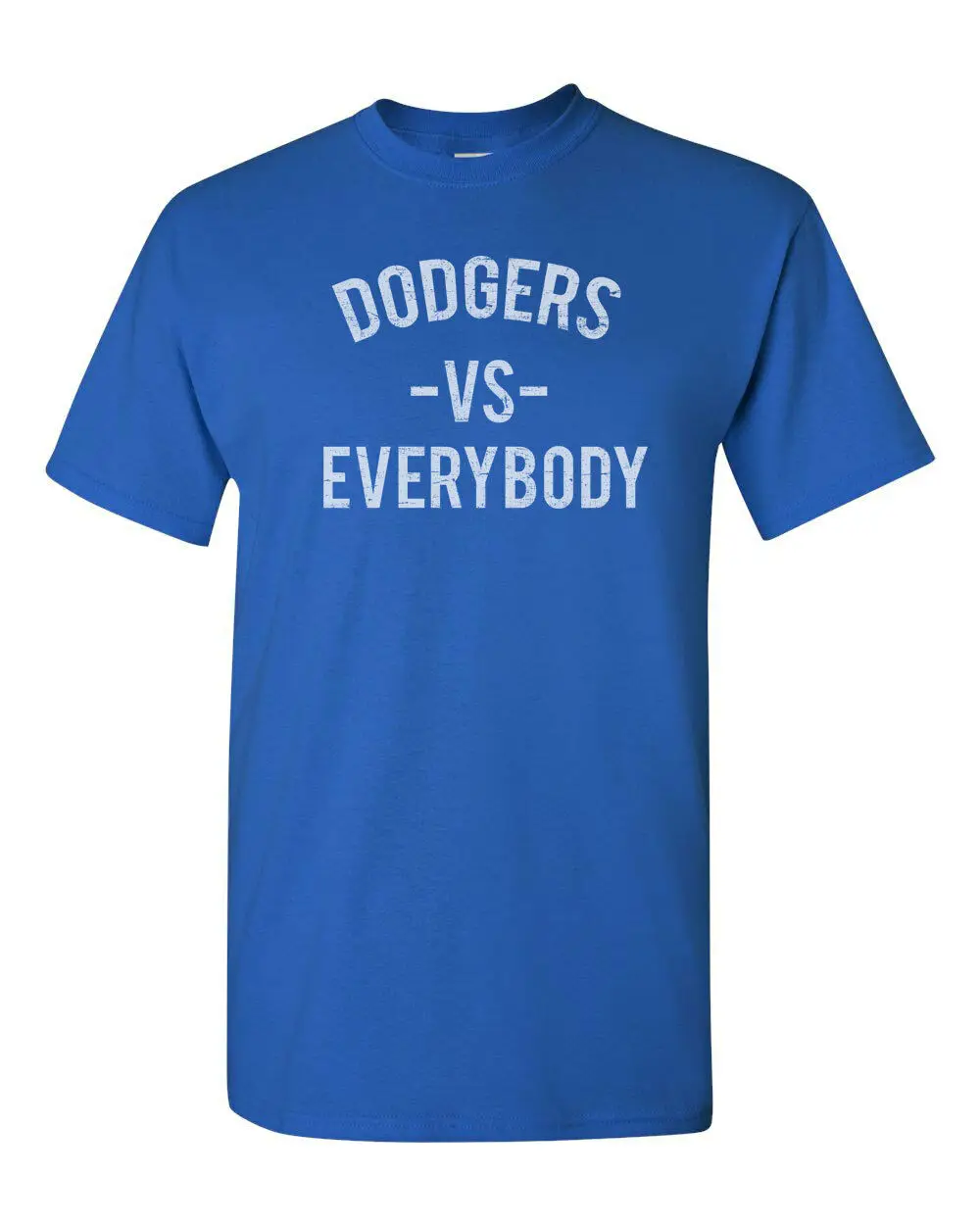 Dodgers Vs Everybody бейсбольная Мужская футболка в стиле Лос-Анжелес |